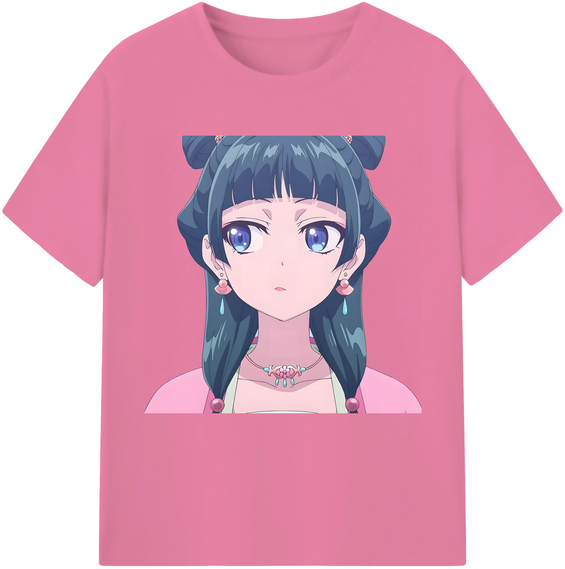 （画像用） 薬屋のひとりごと The Apothecary Diaries 綿100％半袖Tシャツ（フロントプリント）